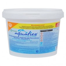 Aquatics /Медленный стабилизированный хлор в таблетках по 200 г. 1 кг