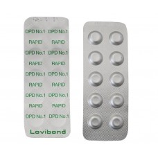 Таблетки DPD-1 (свободный хлор) для ручного тестера (30 табл.)