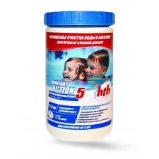 Hth Многофункциональные таблетки стабилизированного хлора 5 в 1, 20 гр. 1,2 кг